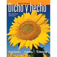 Dicho y hecho: Beginning Spanish, Brief Edition 9780470906880