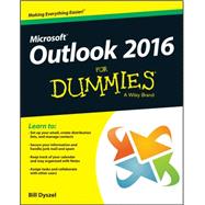 Outlook 2016 for Dummies 9781119076889