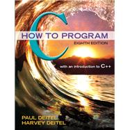 C How to Program 9780133976892