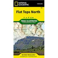 National Geographic Flat Tops North Map 9781566956901