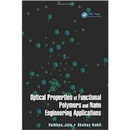 Optical Properties of Functional Polymers and Nano Engineering Applications 9781466556904
