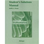Student Solutions Manual for Basic College Mathematics 9780321626912