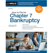 How to File for Chapter 7 Bankruptcy 9781413326918