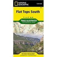 National Geographic Flat Tops South Map 9781566956918