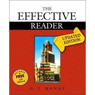 Effective Reader, The, Updated Edition (with MyReadingLab) 9780321456922