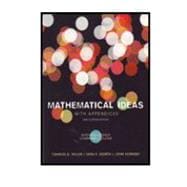MATHEMATICAL IDEAS Package Hampton University 9781256676935