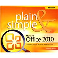 Microsoft Office 2010 Plain & Simple 9780735626973