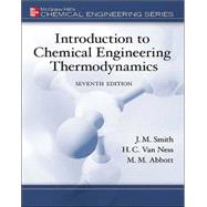 MP Introduction to Chemical Engineering Thermodynamics 9780073126975