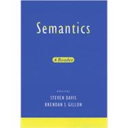 Semantics A Reader