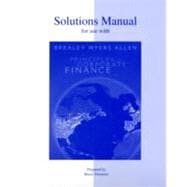 Solutions Manual to accompany Principles of Corporate Finance 9780073286990