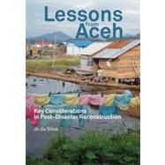 Lessons from Aceh