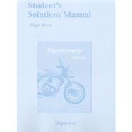 Student Solutions Manual for Trigonometry 9780321657008