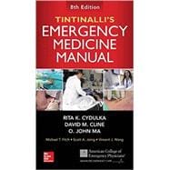 Tintinalli's Emergency Medicine Manual, Eighth Edition 9780071837026