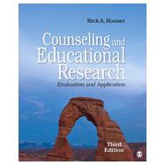 Counseling and Educational Research: Evaluation and Application 9781452277028