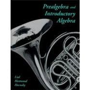Prealgebra and Introductory Algebra 9780321067029
