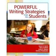 Powerful Writing Strategies for All Students 9781557667052