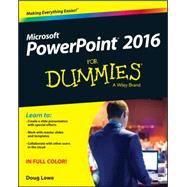 Powerpoint 2016 for Dummies 9781119077053