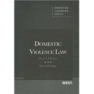 Domestic Violence Law 9780314277060