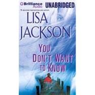 You Don't Want to Know: Library Edition 9781441877062