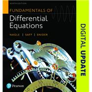 Fundamentals of Differential Equations 9780321977069