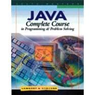 Java : Complete Course in Programming and Problem Solving