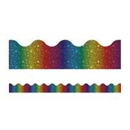 Sparkle and Shine Rainbow Foil Scalloped Borders 9781483857077