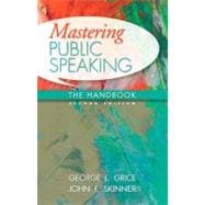 Mastering Public Speaking The Handbook 9780205747078