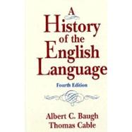 A History of the English Language 9780133957082
