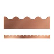 Sparkle and Shine Rose Gold Foil Scalloped Borders 9781483857091