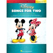 Disney Songs for Two Clarinets 9781540037091