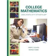 College Mathematics : 2009 Update with MyMathLab/MyStatLab -- Valuepack Access Card and Student Solutions Manual Package 9780137157099