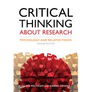 Critical Thinking About Research 9781433827105