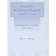 Introductory Algebra: Student's Solutions Manual 9780201797121