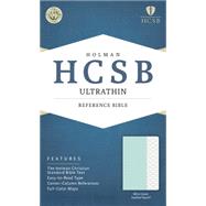 HCSB Ultrathin Reference Bible, Mint Green LeatherTouch 9781433617126