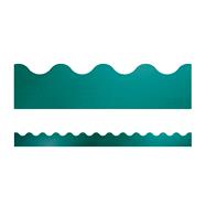 Sparkle and Shine Teal Foil Scalloped Borders 9781483857138