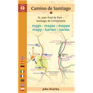Camino de Santiago Maps - Mapas - Mappe - Mapy - Karten - Cartes St. Jean Pied de Port - Santiago de Compostela 9781844097142