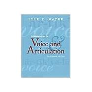 Fundamentals of Voice and Articulation with Student CD-ROM 9780072887143