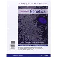Concepts of Genetics, Books a la Carte Plus MasteringGenetics with eText -- Access Card Package 9780133887143