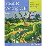Steps to Writing Well with Additional Readings (with 2016 MLA Update Card) 9781337287173