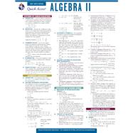 Algebra II: REA Quick Access Fast Facts Review 9780738607184