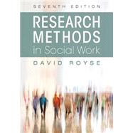 RESEARCH METHODS IN SOCIAL WORK sku # 81771-1A 9781516507184