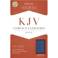 KJV Compact Ultrathin Bible, Cobalt Blue LeatherTouch 9781433617188