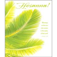Hosanna / Palm Sunday Bulletin-Large 2015 9781426777189