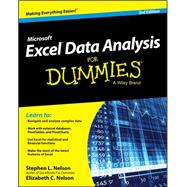 Excel Data Analysis for Dummies 9781119077206
