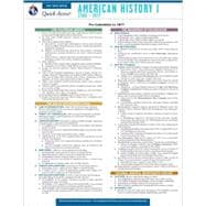 American History 1: Rea's Quick Access Reference Chart 9780738607207