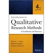 Introduction to Qualitative Research Methods 9781118767214