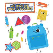 School Tools We Have the Tools to Succeed! Bulletin Board Set 9781483837215