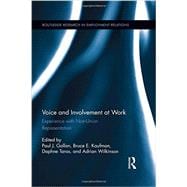 Voice and Involvement at Work: Experience with Non-Union Representation 9780415537216
