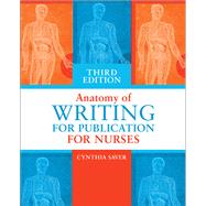 Anatomy of Writing for Publication for Nurses 9781945157219