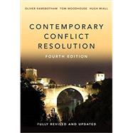 Contemporary Conflict Resolution 9780745687223
